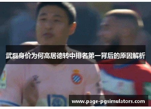 武磊身价为何高居德转中排名第一背后的原因解析