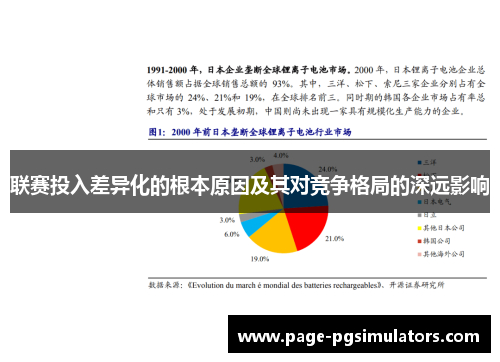 联赛投入差异化的根本原因及其对竞争格局的深远影响
