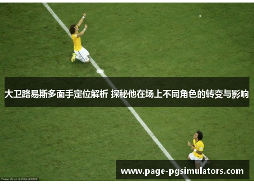 大卫路易斯多面手定位解析 探秘他在场上不同角色的转变与影响