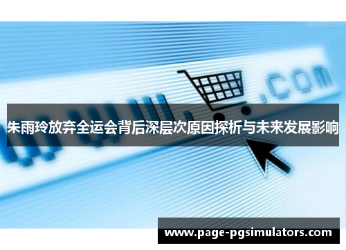 朱雨玲放弃全运会背后深层次原因探析与未来发展影响
