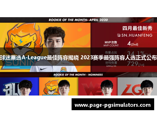 球迷票选A-League最佳阵容揭晓 2023赛季最强阵容人选正式公布